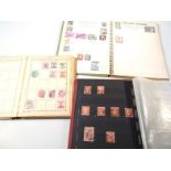 Various stamps, to include Victorian and later, various penny reds, purple back, Edward VII,