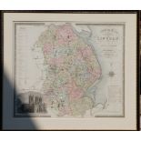 Greenwood (C & J). Map of the County of Lincoln from an actual survey made in the years 1827 & 1828,