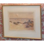 William Bartol Thomas (1877-1947). Coastal Scene, watercolour, signed, 23cm x 35cm.