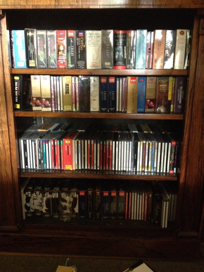 Classical & operatic CD's, inc. box sets. (4 shelves)