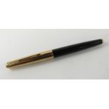 A Parker Fountain pen, with rolled gold cap.