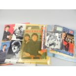 A quantity of ephemera, 1960's ephemera etc., to include scrapbook relating to The Beatles,