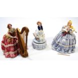 A Franklin Mint limited edition musical figure, Chopin Nocturne of Love, comprising figure aside