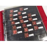 Various Victorian and later stamps, to include 1d red, SG plate 104, plate 118, plate 116, plate