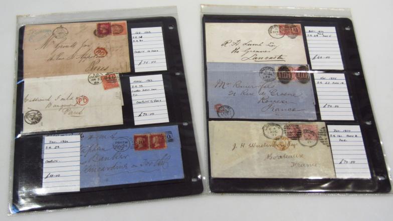 Various United Kingdom postmark envelopes, letterheads, stamps, etc, a small quantity of Continental - Image 2 of 2