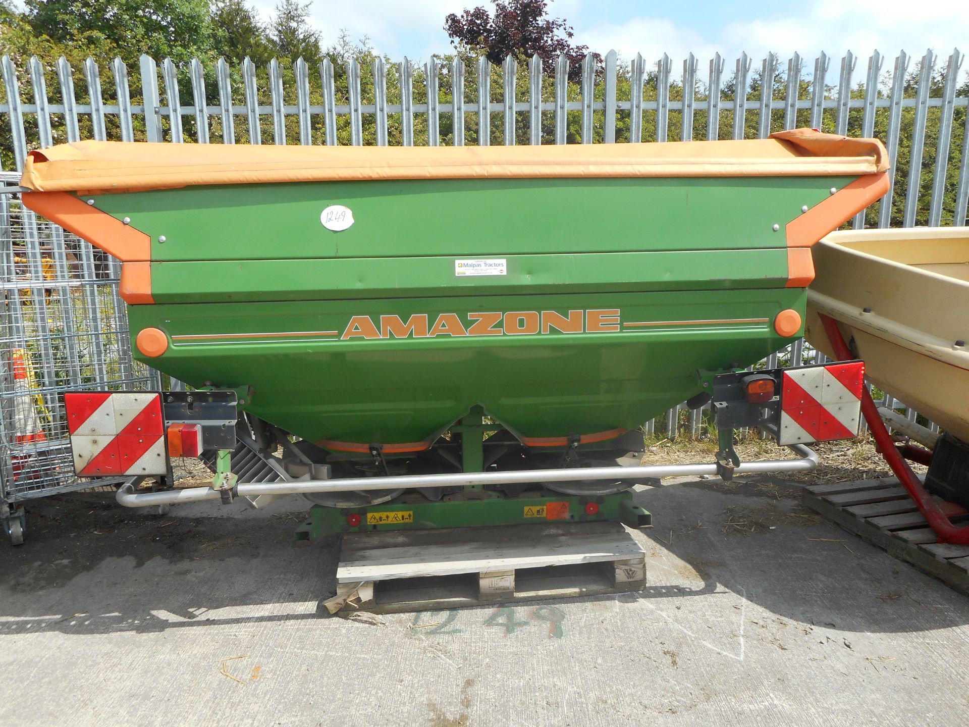 AMAZONE ZA M1200 FERTILISER SPREADER TWIN DISC