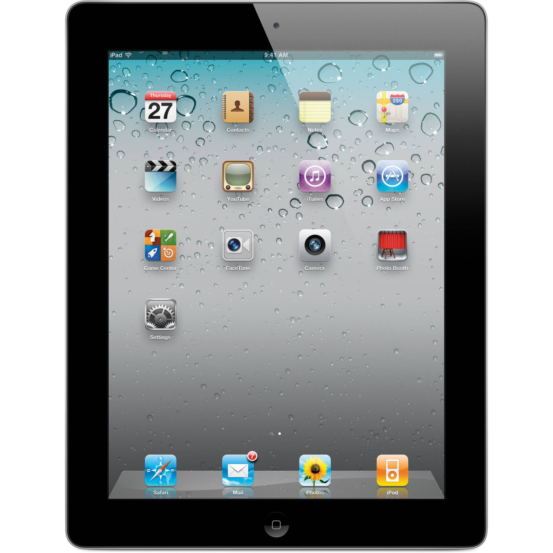 V Grade B Apple iPad 2 16GB WIFI Black