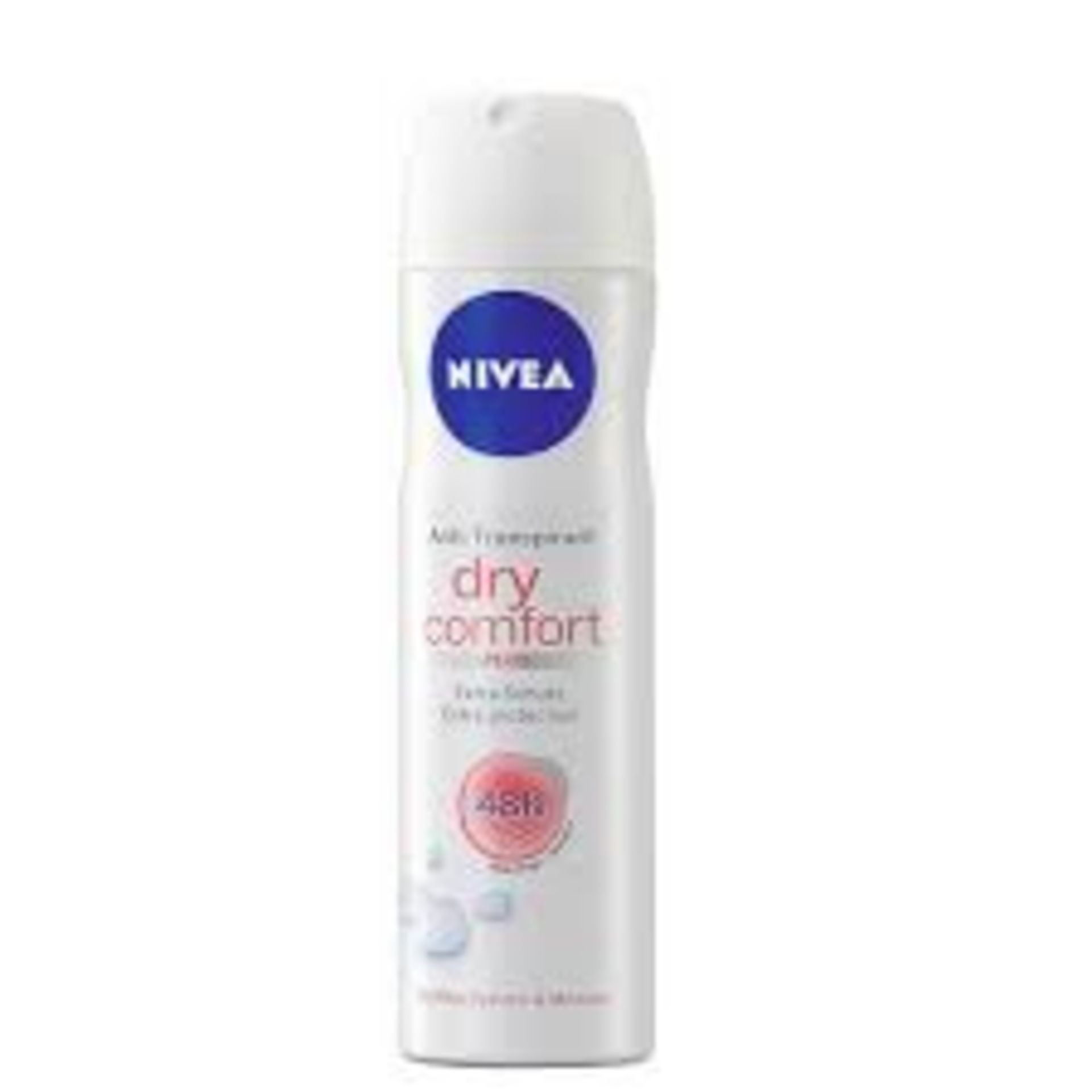 V Brand New Six Cans Of Nivea Dry Comfort Plus Extra Protection 48 Hour Anti-Transpirant SRP £2.99