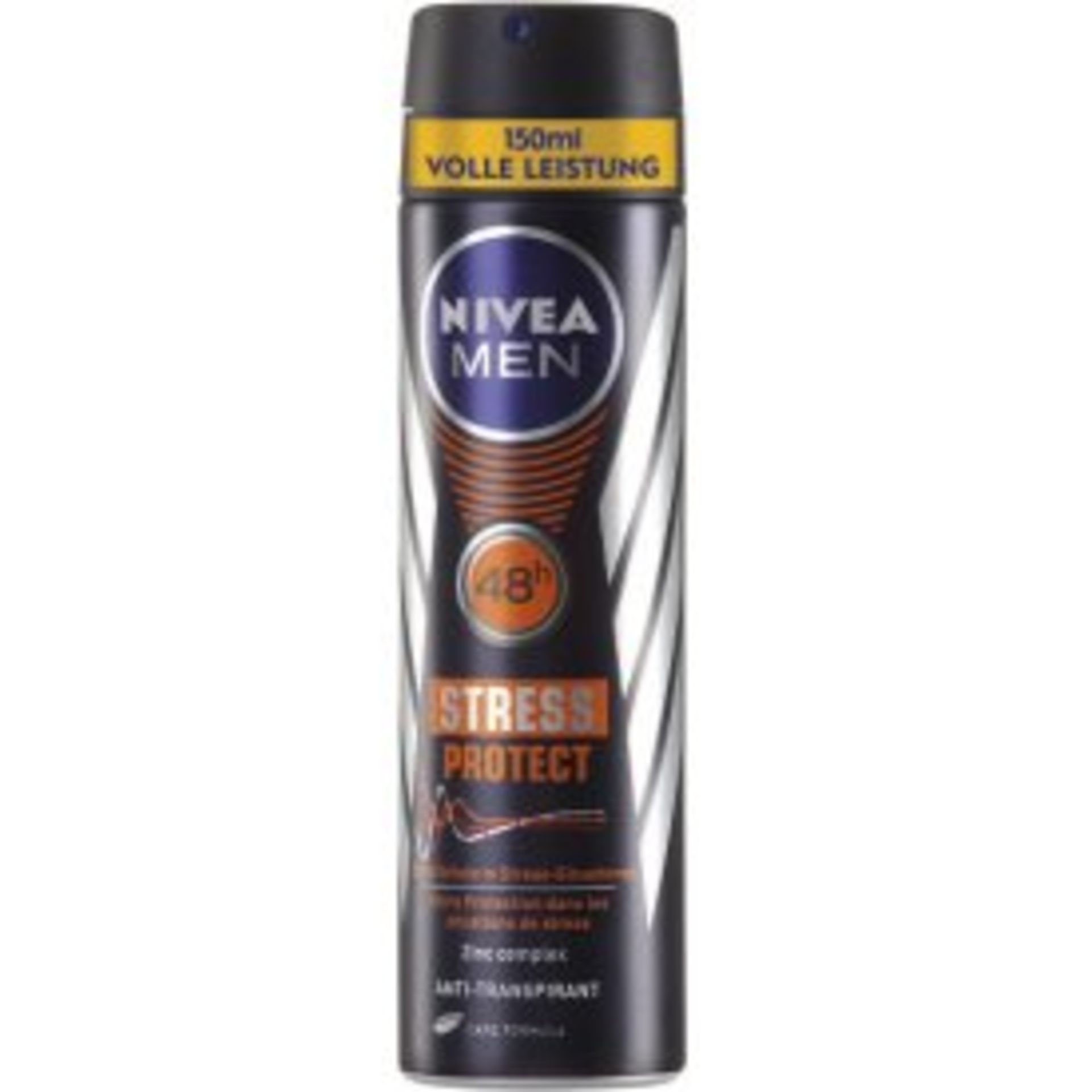 V Brand New Six Cans Of Nivea Men 48 Hour Stress Protect Anti-Transpirant SRP Total £14.94