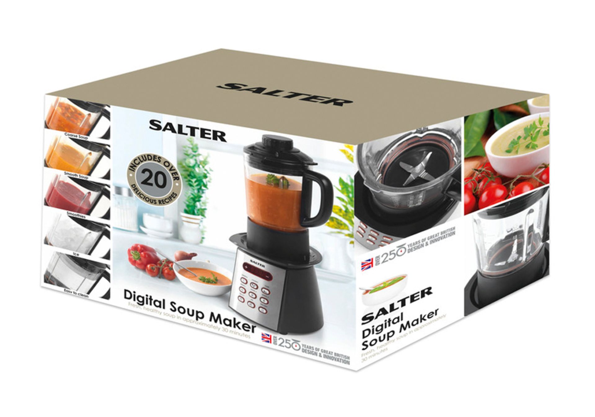 V Brand New Salter Digital Electronic Soup Maker 1200W RRP £79.99 - Image 2 of 2