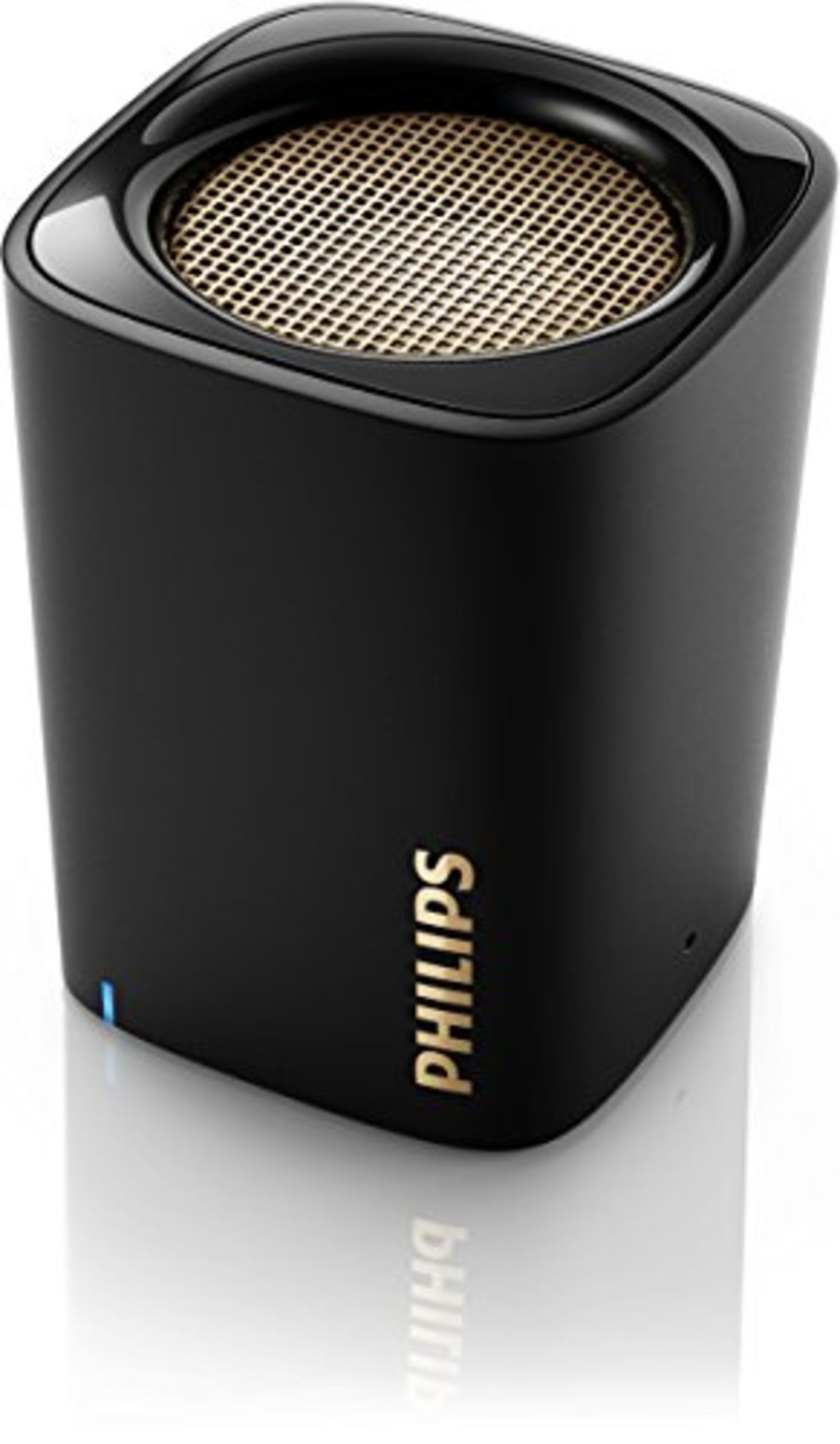 V Brand New Philips Bluetooth BT100B Wireless Portable Speaker - 8 Hours Playtime - Built-In