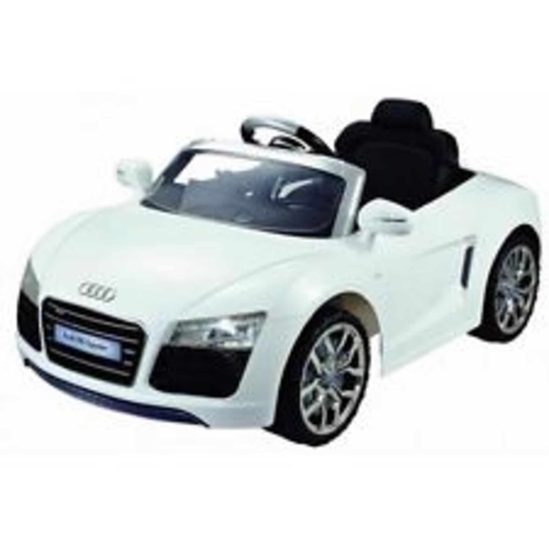 V Brand New Audi R8 Spyder 6V Ride On Electric Car With Parental Remote Control - Built In MP3