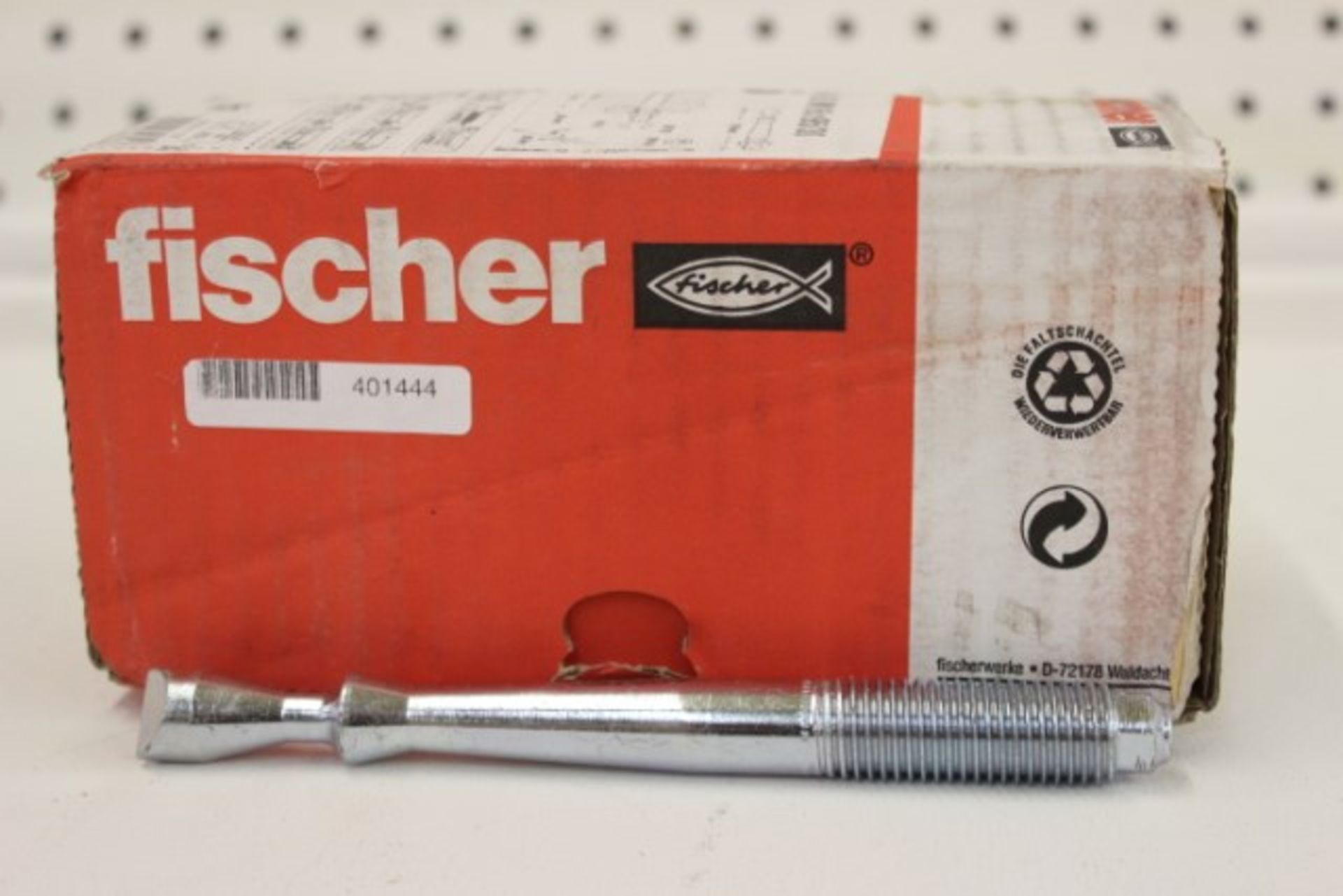 Box Of 8 Fischer Nuts & Bolts M16 x 95/30