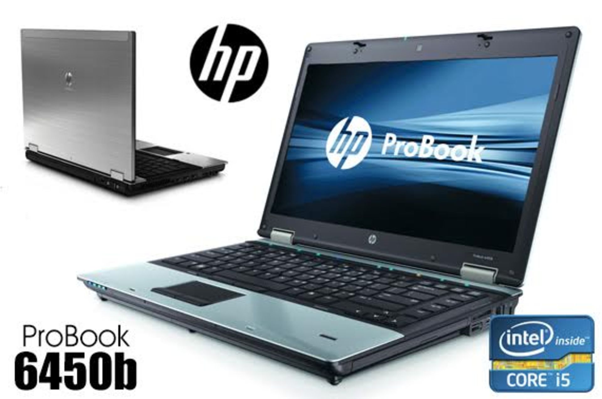 V Grade A HP Pro Book Core i5 520M - 4GB - 250GB SSD - DVDRW - Windows 7 Professional - 14" Screen