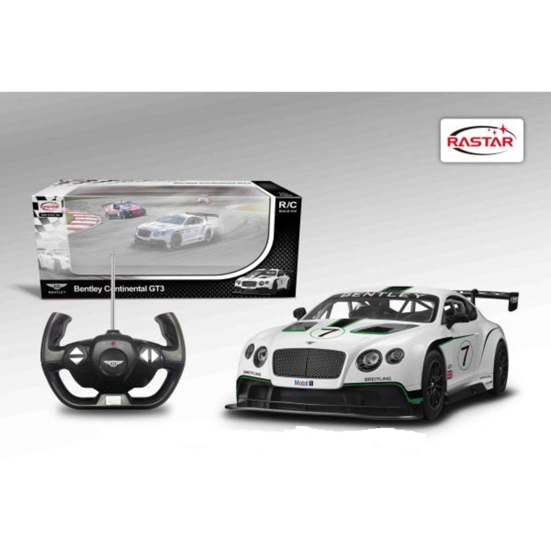 V Brand New 1:14 Scale R/C Bentley Continental GT3