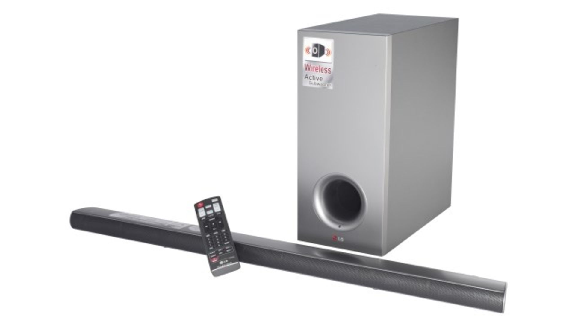 V Grade A LG NB3540 320W 2.1Ch Wireless Sound Bar With Subwoofer - Slim Design - Sound Sync -