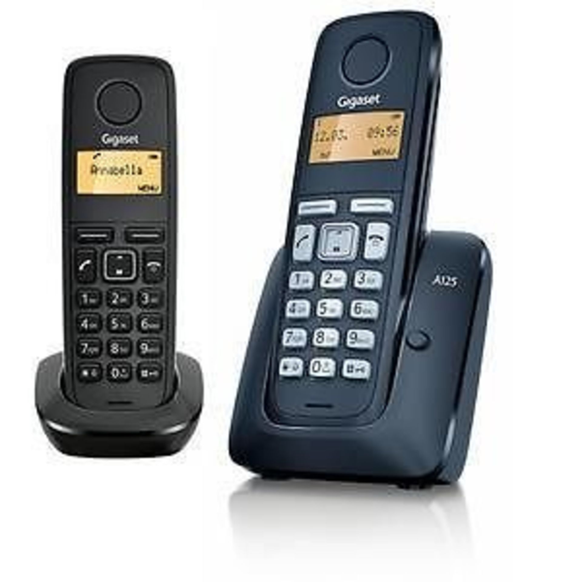 V Grade B Gigaset A125 Duo Cordless Phone System (Made in Germany) RRP 32.00