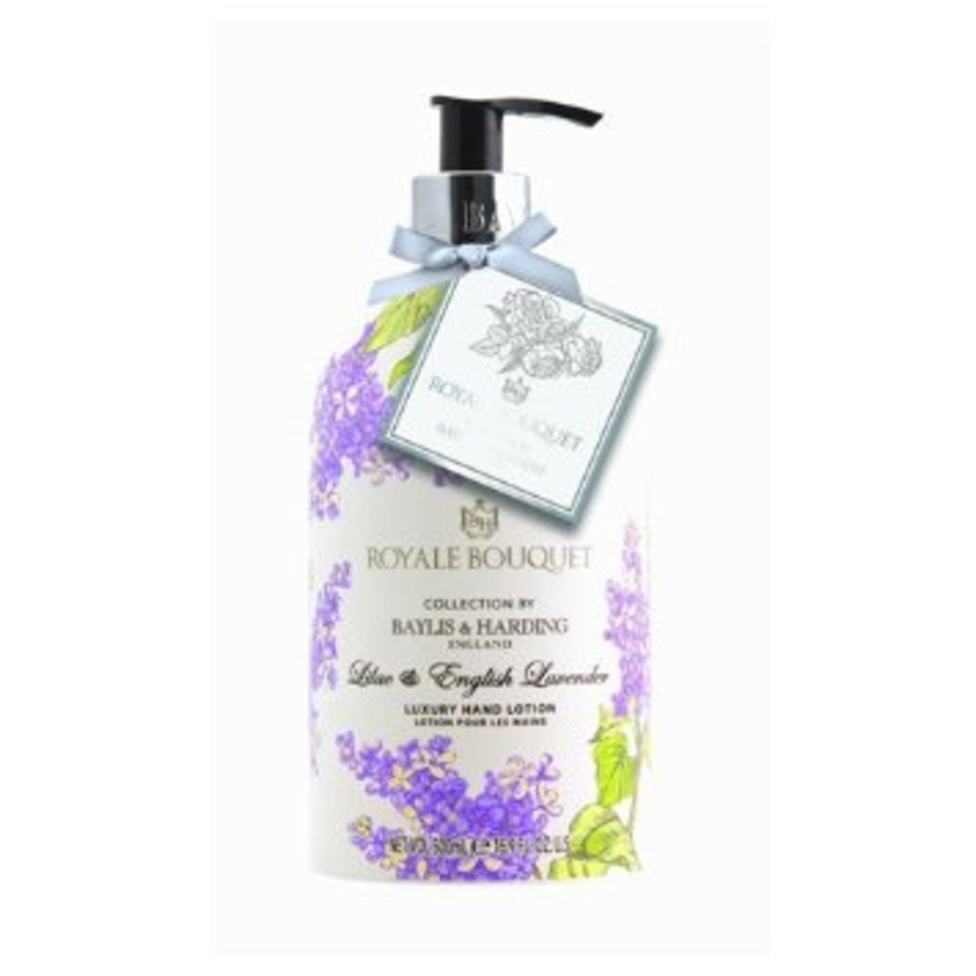 V Brand New 15 x 500ml Baylis and Harding Lilac and English Lavender Hand Lotion Total ISP/RRP £45.