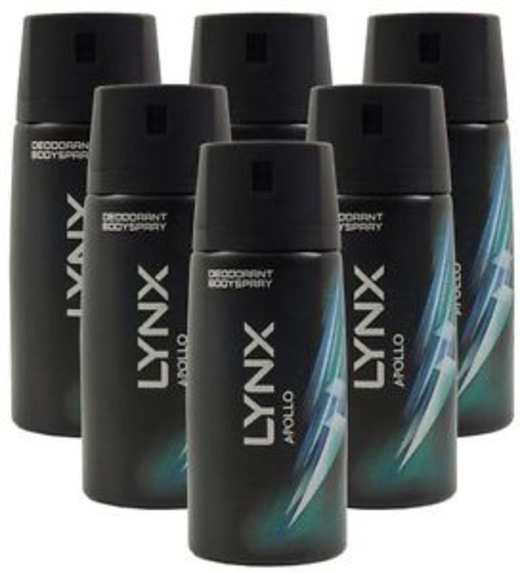 V Brand New 6 x Lynx (Axe) Apollo Deodorant Body Spray 150ml Total ISP For 6 £16.74 (Picture shows