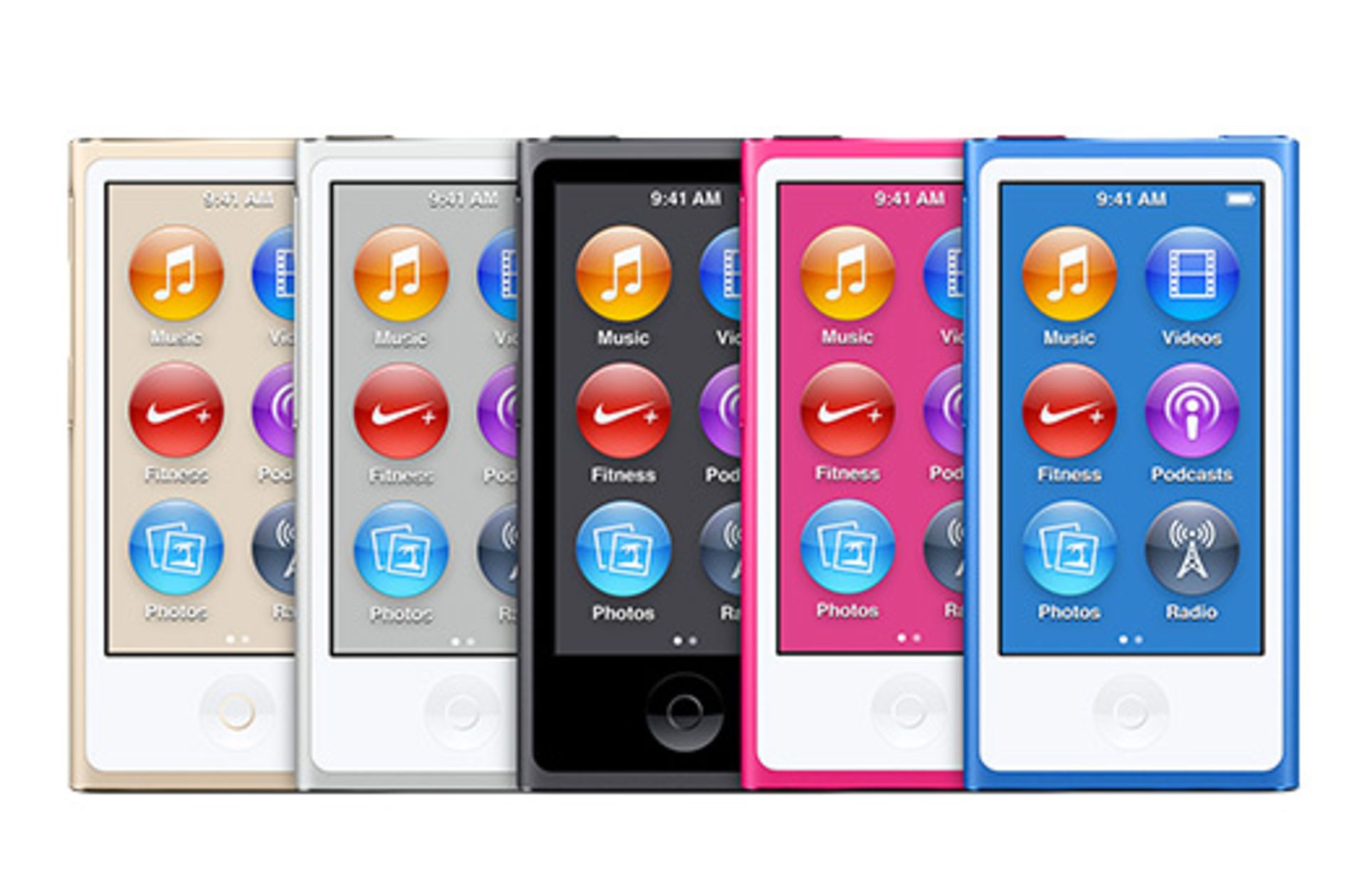 V Grade A APPLE - IPOD NANO, 7G, 16GB