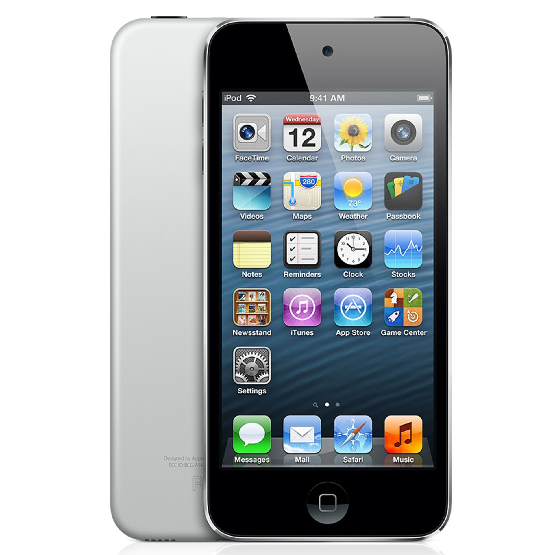V Grade A Apple iPod touch 5th Generation - 16 GB - Black & Silver