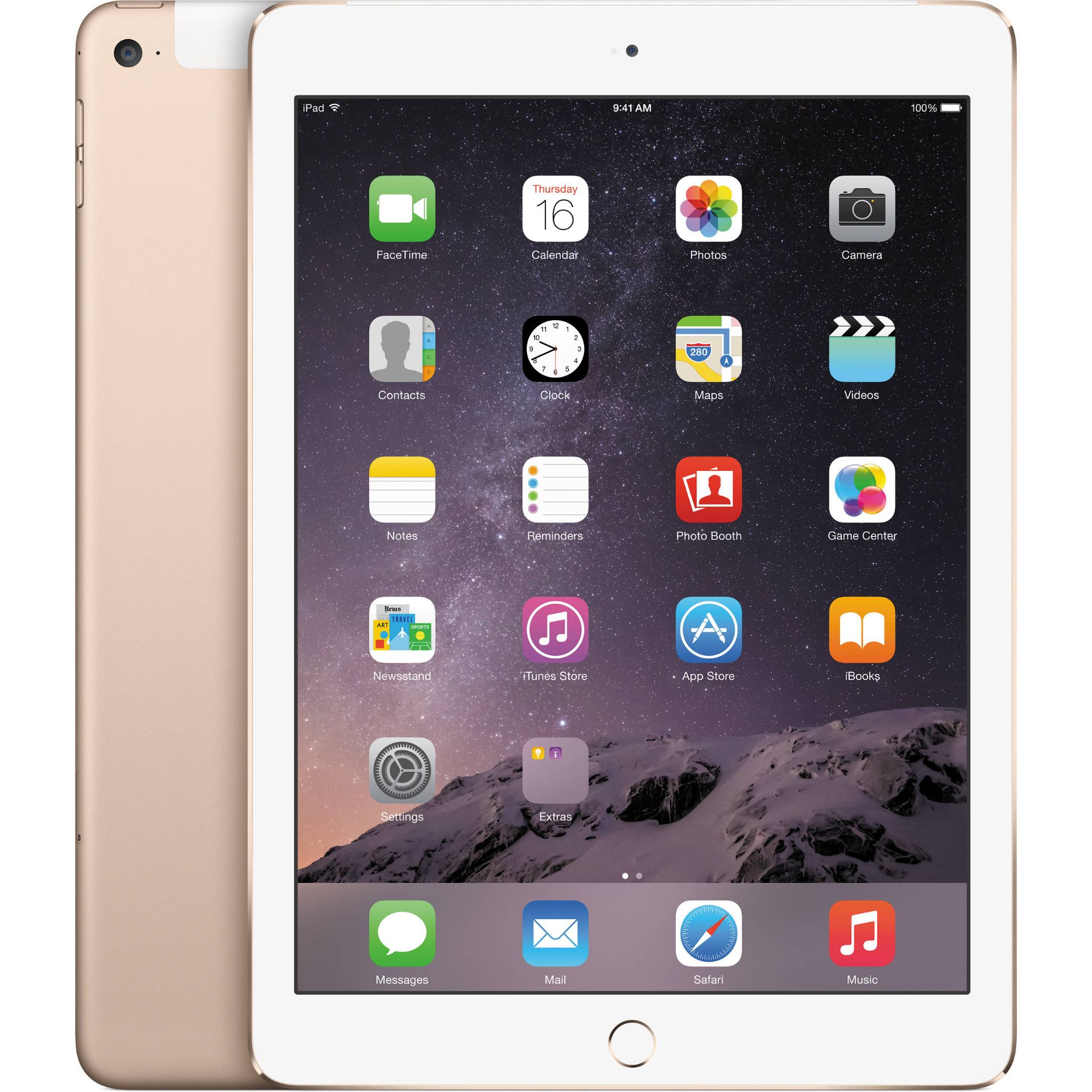 V Grade A Apple iPad Air 2 - Wi-Fi - 16 GB - Gold - 9.7