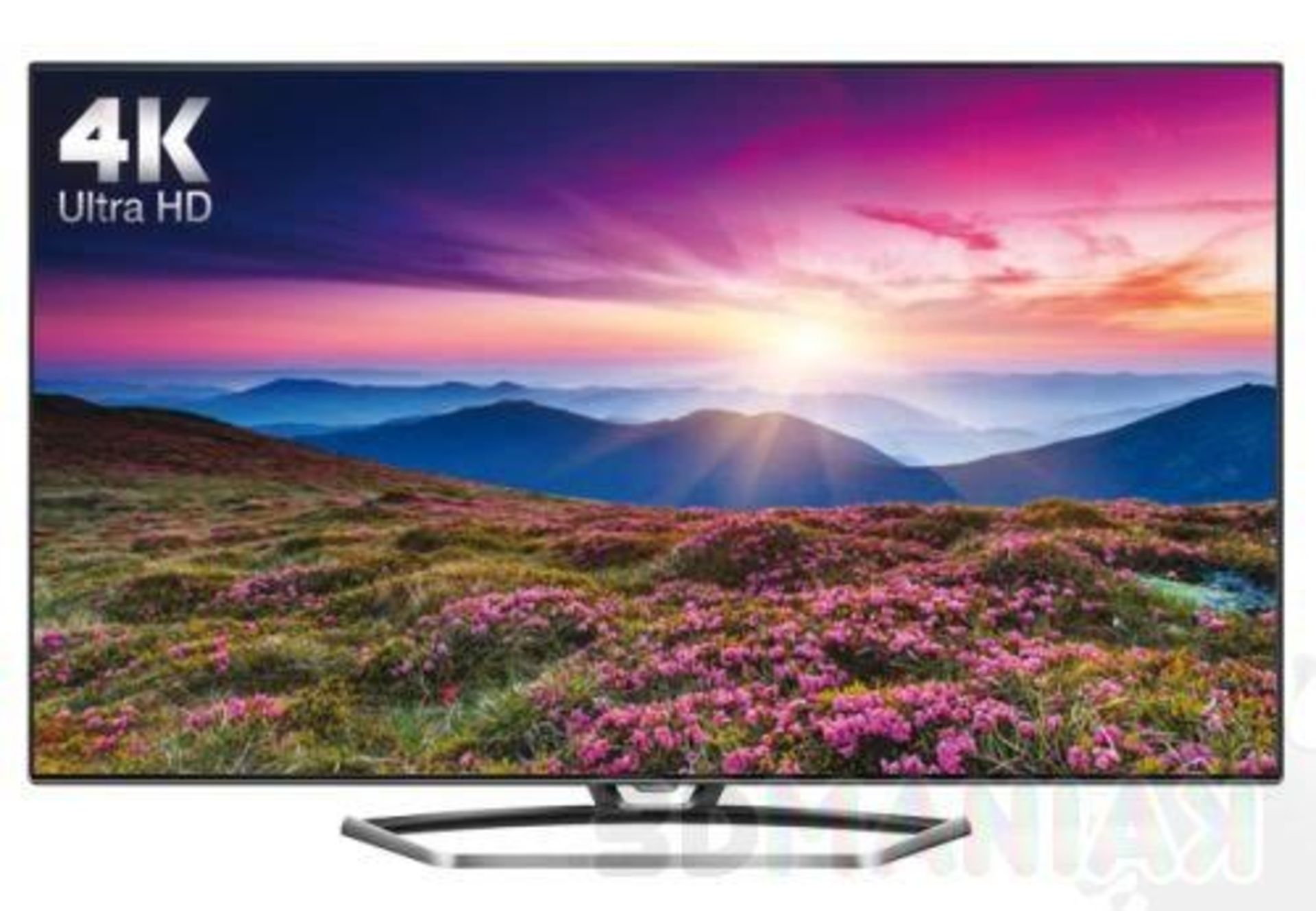 V Grade A Philips 50" 50PUS6809 Widescreen LED, HD Freeview, Ultra HD 4K, 3D, Smart TV, 400Hz