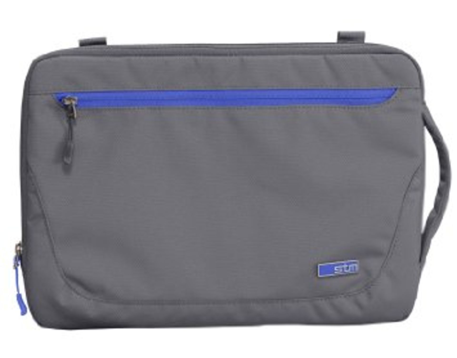 V Brand New STM Blazer Padded Sleeve Bag For Laptops And Tablets 11" Charcoal With Removable