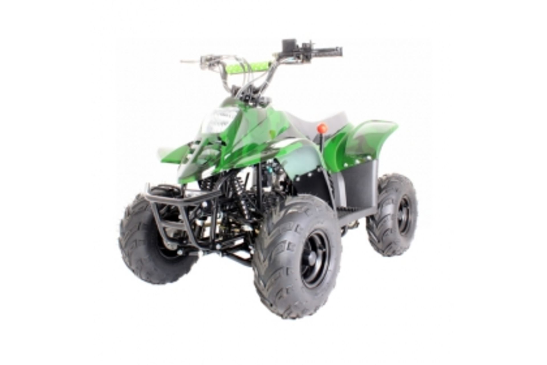 V Brand New 110cc Thunder Cat Quad Bike with Electric Start and Reverse Gear - Lights Front and Back - Image 2 of 2