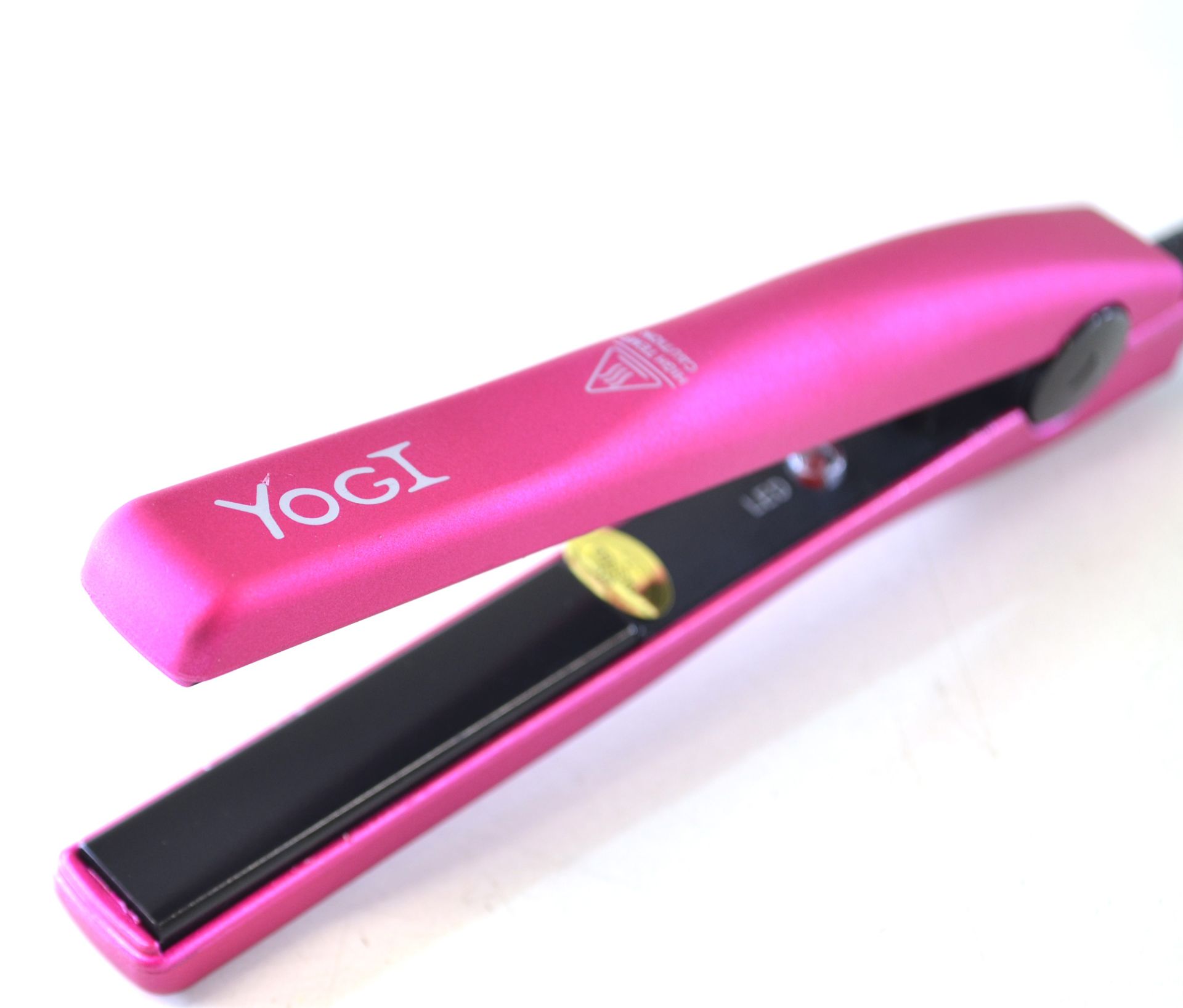 V Brand New Yogi Mini Hair Straightener - Ceramic and Tourmaline Infused Floating Plates for