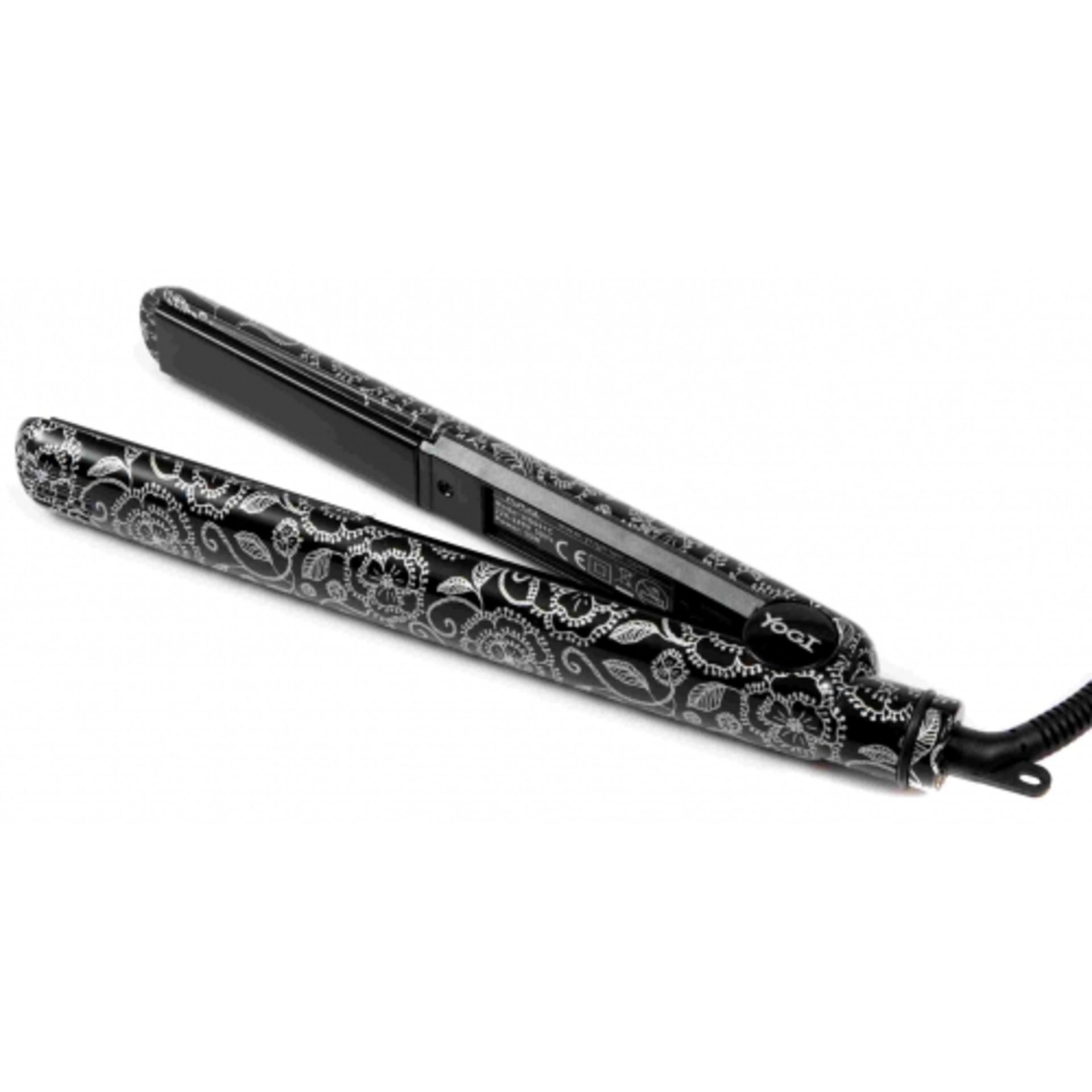 V Brand New Yogi Black & White Floral Hair Wand RRP £89.99 (Yogi)