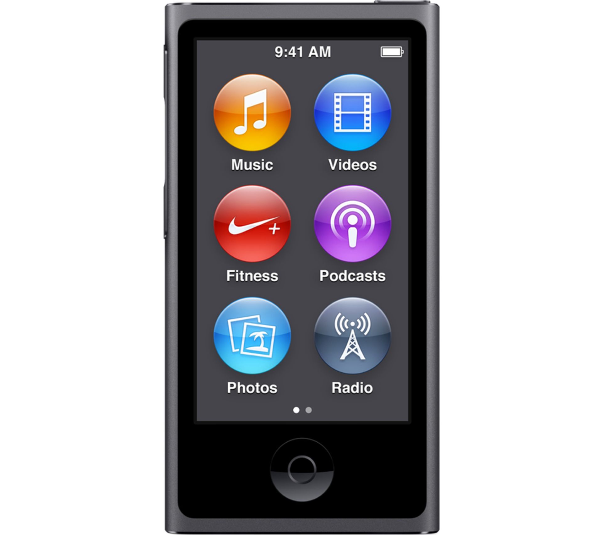 V Grade A Apple iPod nano 7th Generation - 16 GB - Space Grey