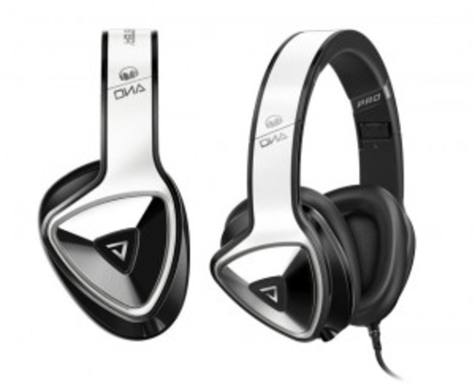 V Brand New Monster DNA Pro Over Ear Superior Noise Isolating HeadPhones White Tuxedo RP £244.99 - Image 2 of 2