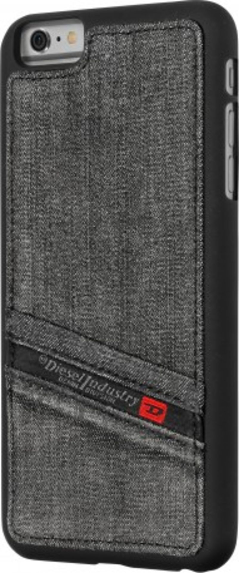 V Brand New Diesel Pluton Pocket Snap Case For iPhone 6/6S Black RRP £21.99 Amazon Price £19.43 X