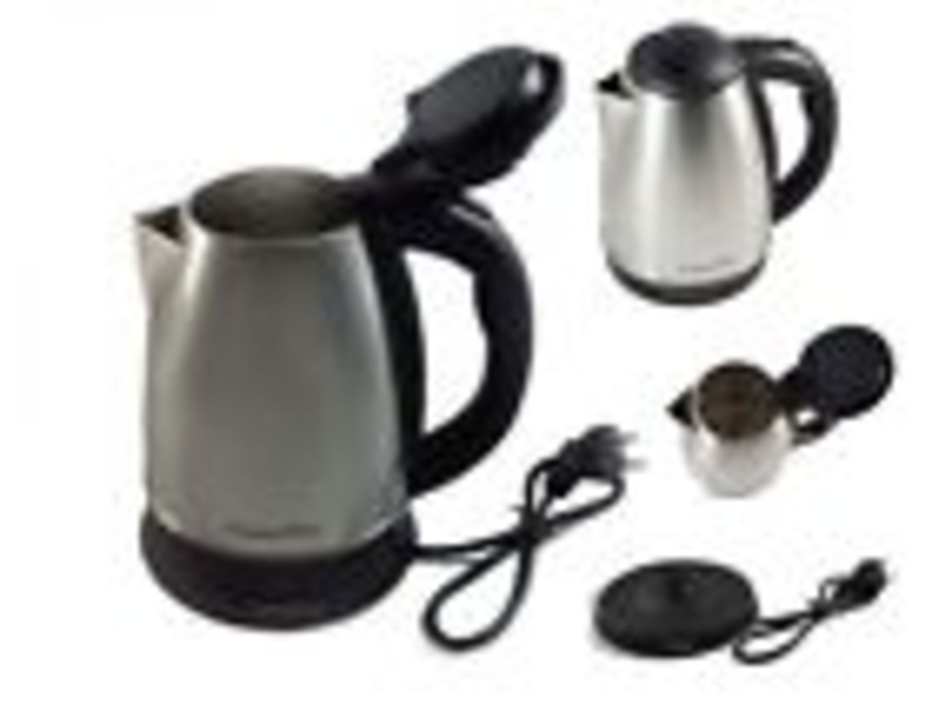 V Brand New High Quality 1.8 litre Stainless Steel Water Kettle With Cord Storage And Rotating