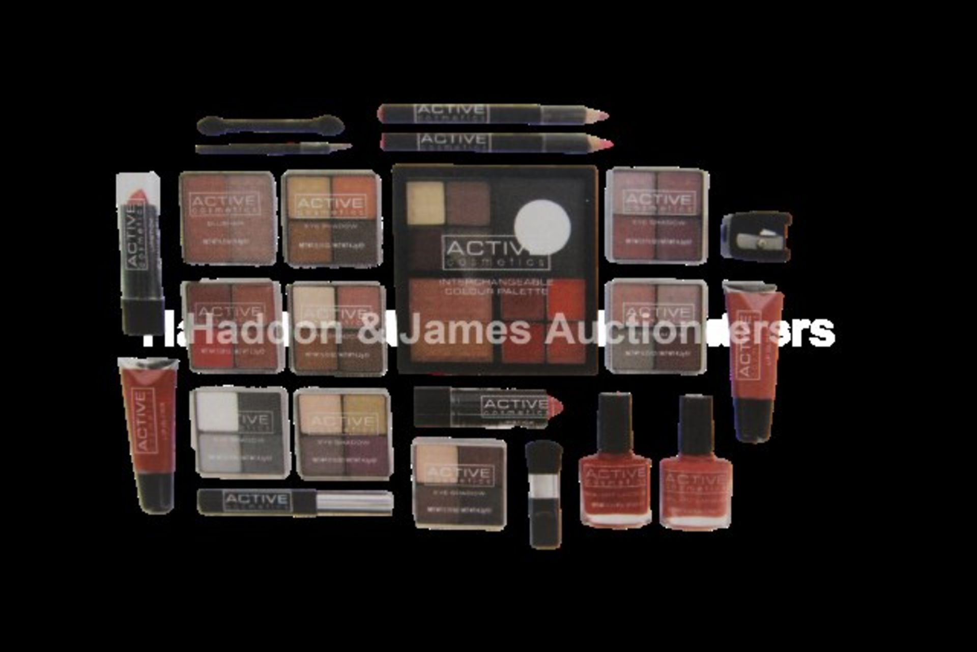 V Brand New Ex Lge Active Cosmetics set includes 23 items SRP £40