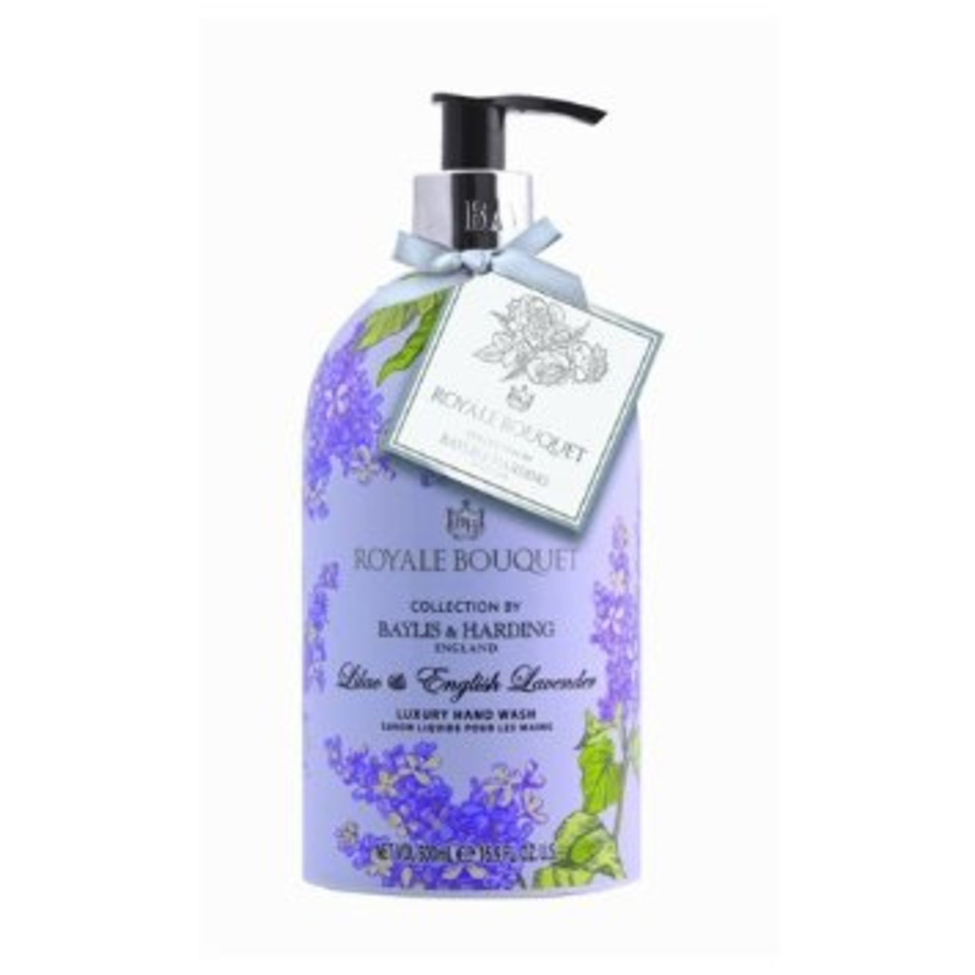 V Brand New 15 x 500ml Baylis and Harding Lilac and English Lavender 500ml Hand Wash Total ISP/