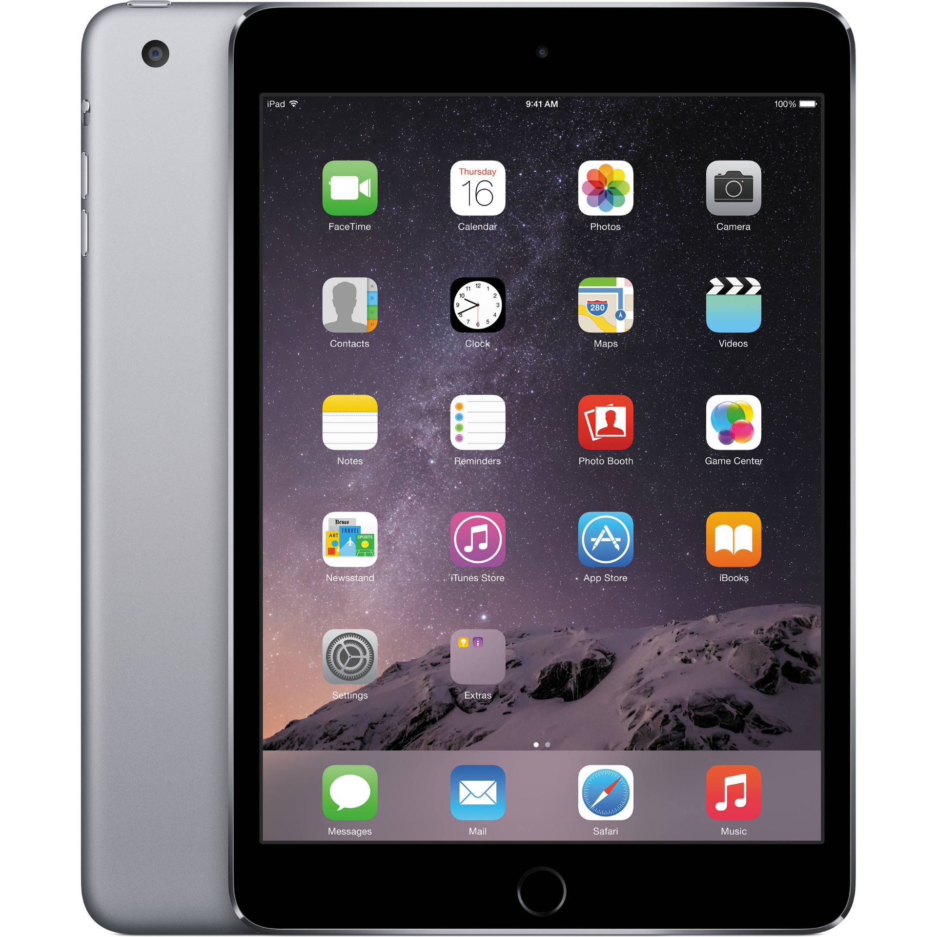 V Grade A Apple iPad mini - Wi-Fi - 16 GB - Space Grey - 7.9