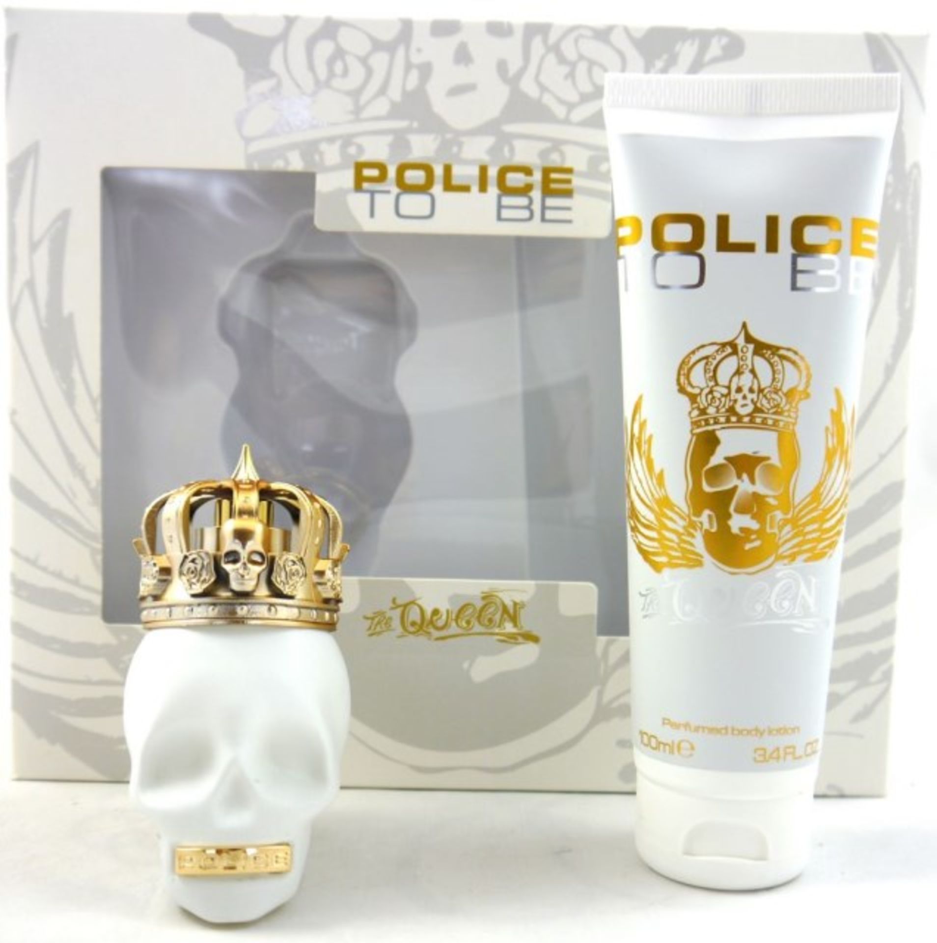 V Brand New Police To Be The Queen EDP & Perfumed Body Lotion RRP19.99