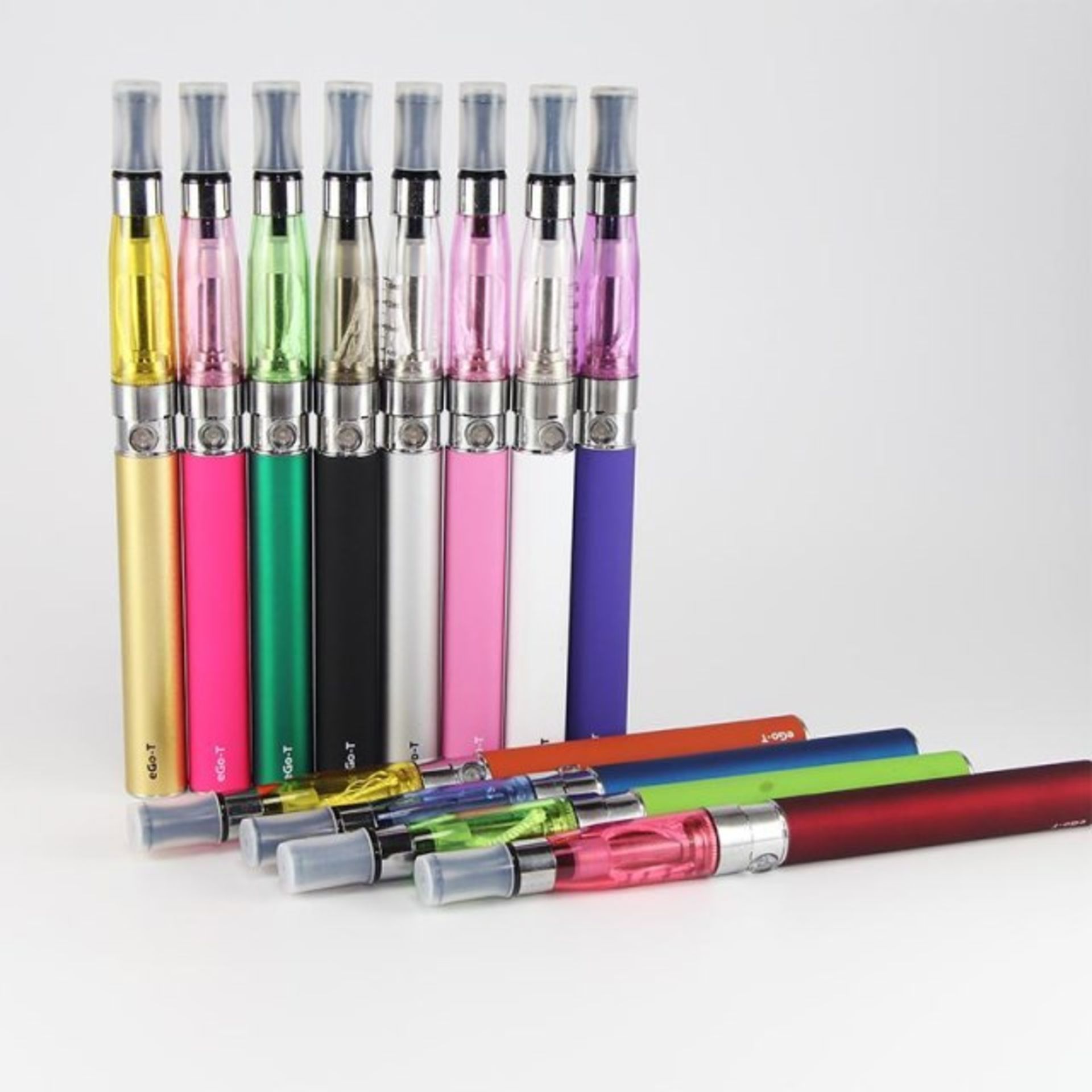 *TRADE QTY* Brand New Electronic Cigarette Kit With Battery And USB Charger (Colours May Vary) X100