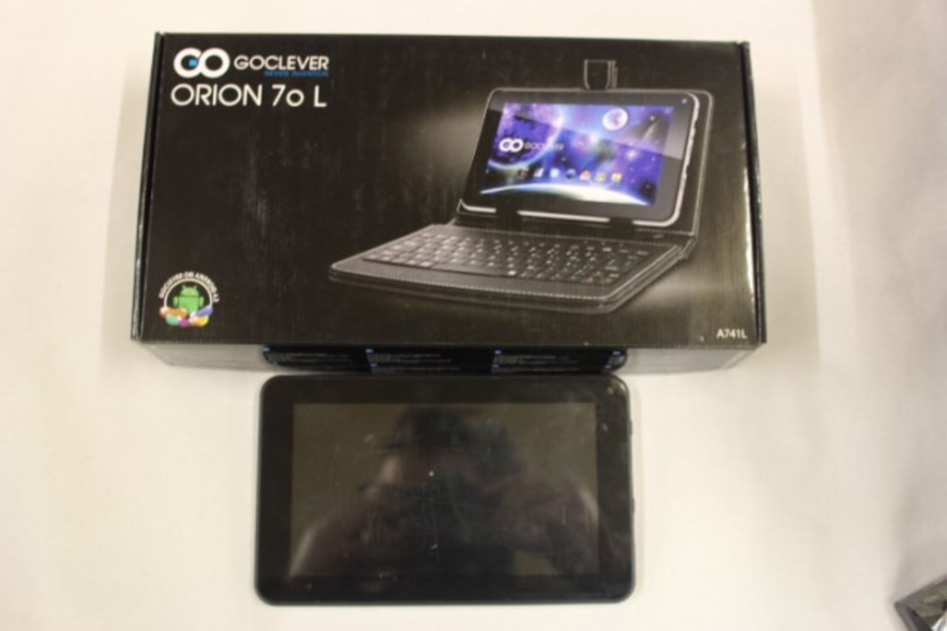 V Grade U GOCLEVER 7 Tablet ORION 70L KB Case 800 X 480 X4 CPU X8 GPU 1GB 4GB 4.2 - RRP ú109 - (