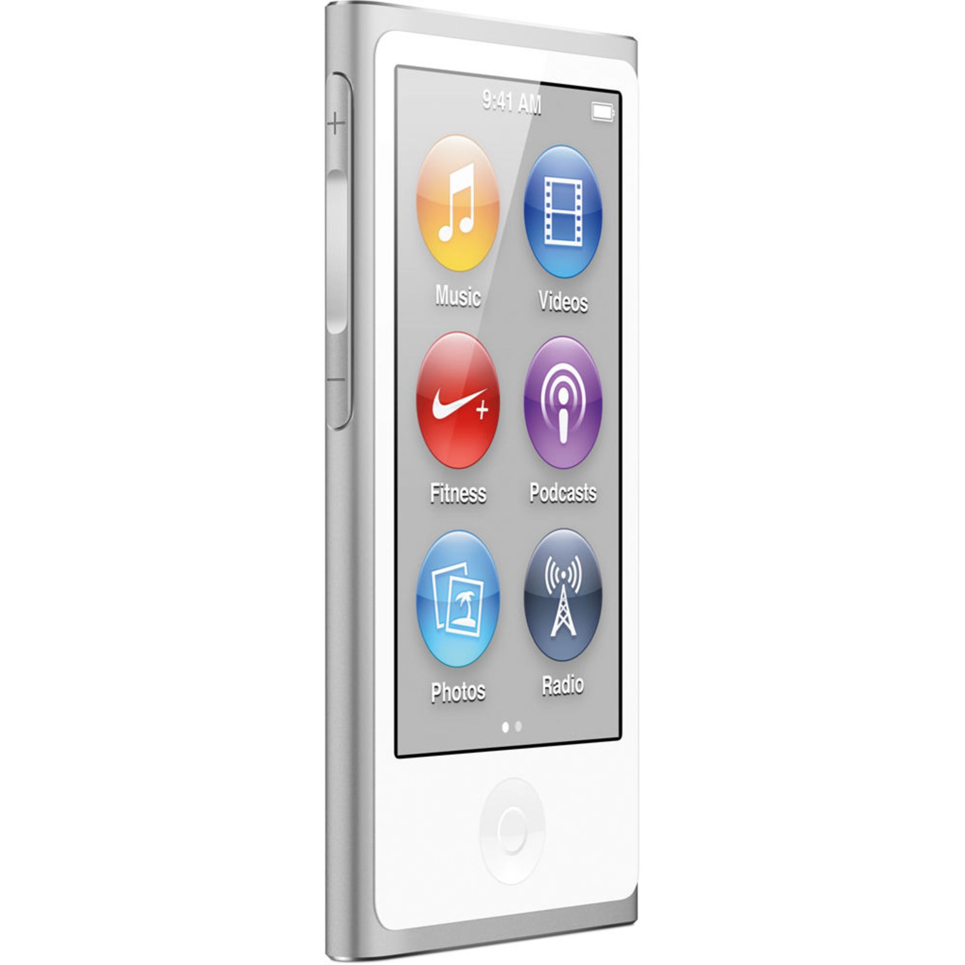 V Grade A Apple iPod nano 7th Generation - 16 GB - Silver