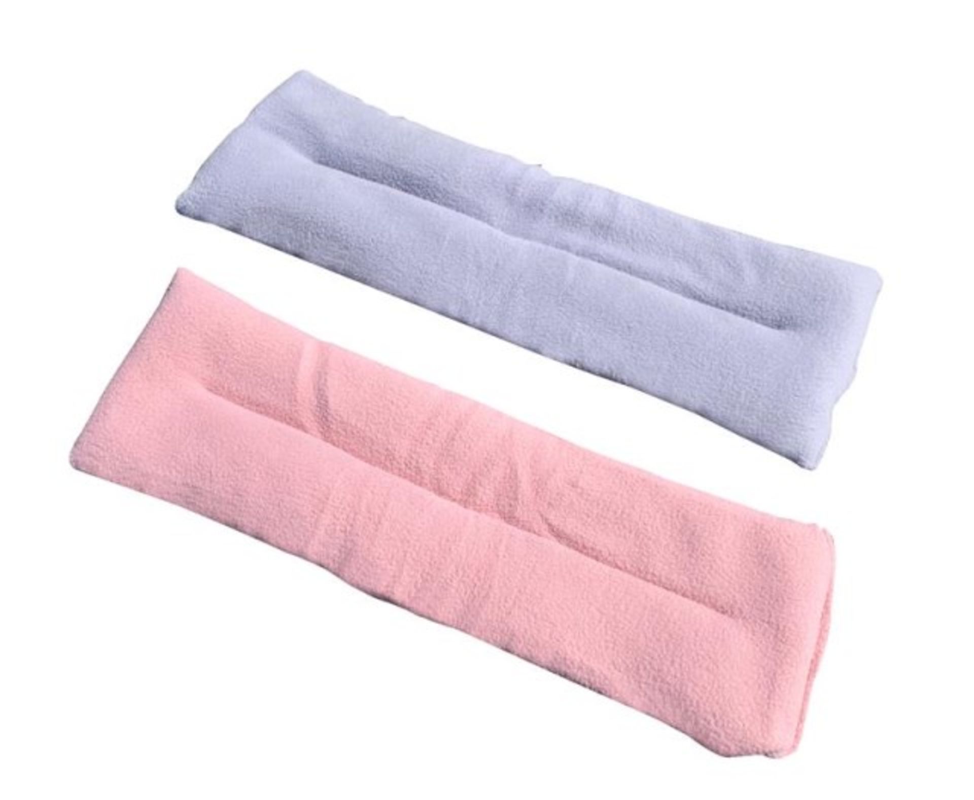 V Grade A Two Wheat And Lavender Heat Pillows - Helps Soothe Aches & Pains (Colours May Vary)