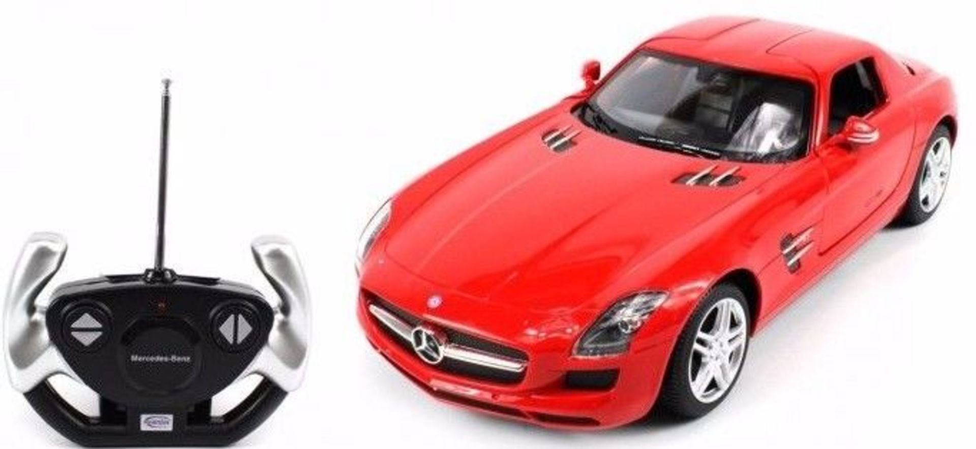 V Brand New 1:10 Radio Controlled Red Mercedes-Benz SLS AMG X 2 Bid price to be multiplied by Two