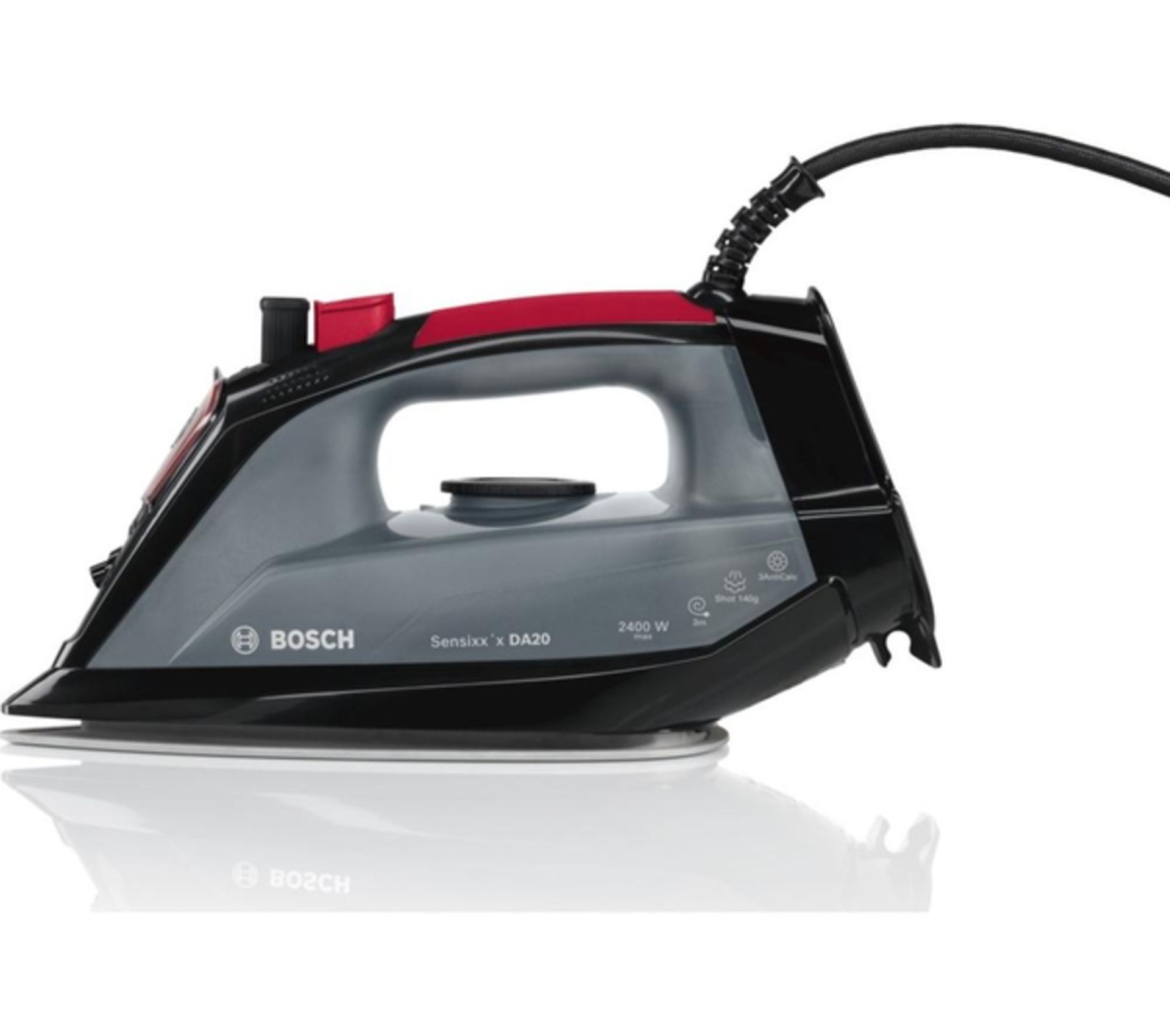 V Grade A Bosch Sensixx'x DA20 2400W max Iron - 3m Cable - Quickfill - Dripstop - Anticalc
