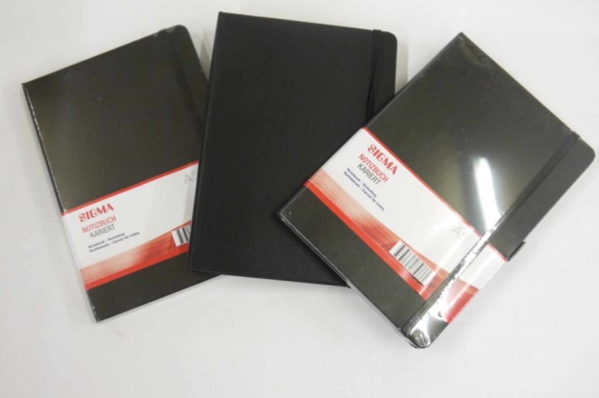 V *TRADE QTY* Brand New Three Sigma A5 Notebooks X 3 YOUR BID PRICE TO BE MULTIPLIED BY THREE