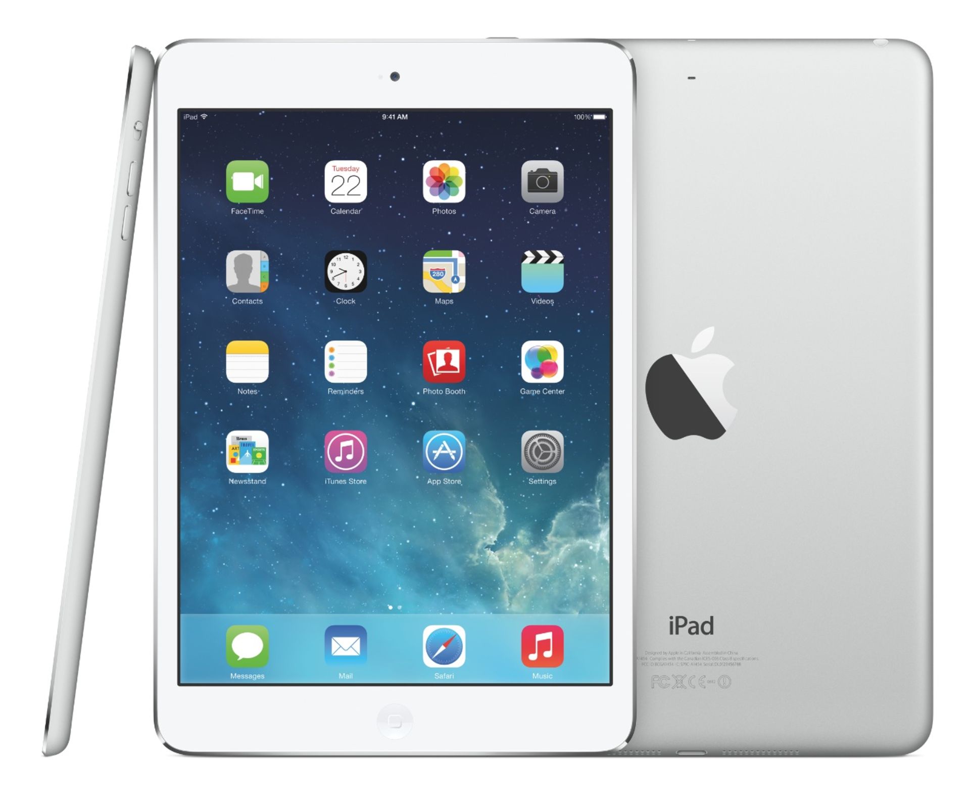 V Grade A Apple Ipad Mini 2 Wi-Fi 16GB Silver