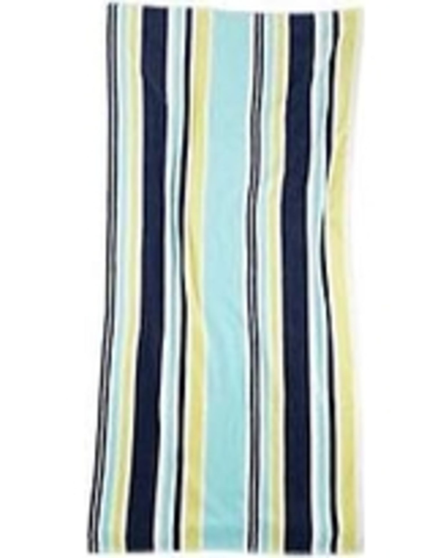 V *TRADE QTY* Grade A Coloured striped beach towel - image colour varies slightly X 6 YOUR BID PRICE