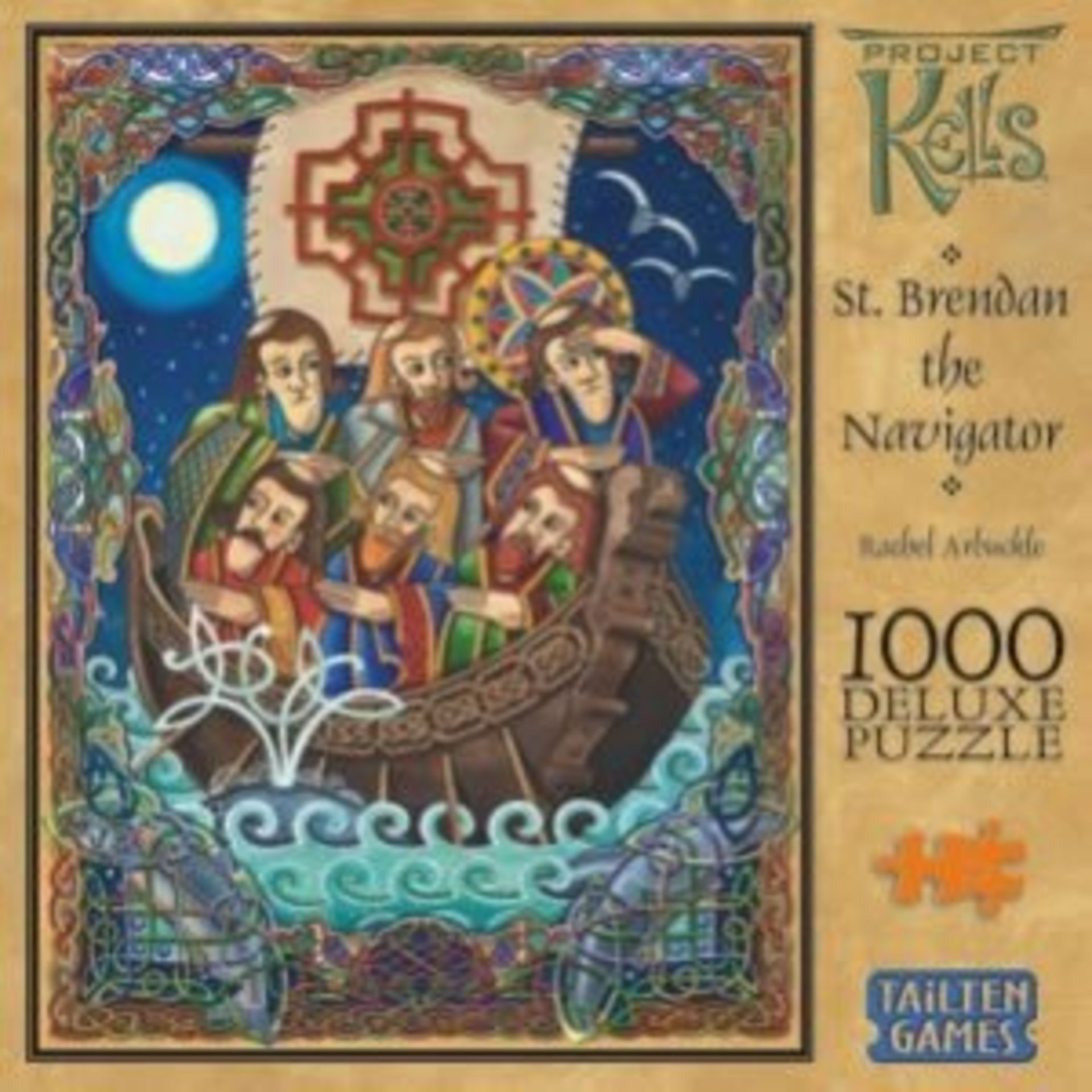 V Grade A Tailten Games 1000 piece deluxe puzzle St.Brendan the navigator