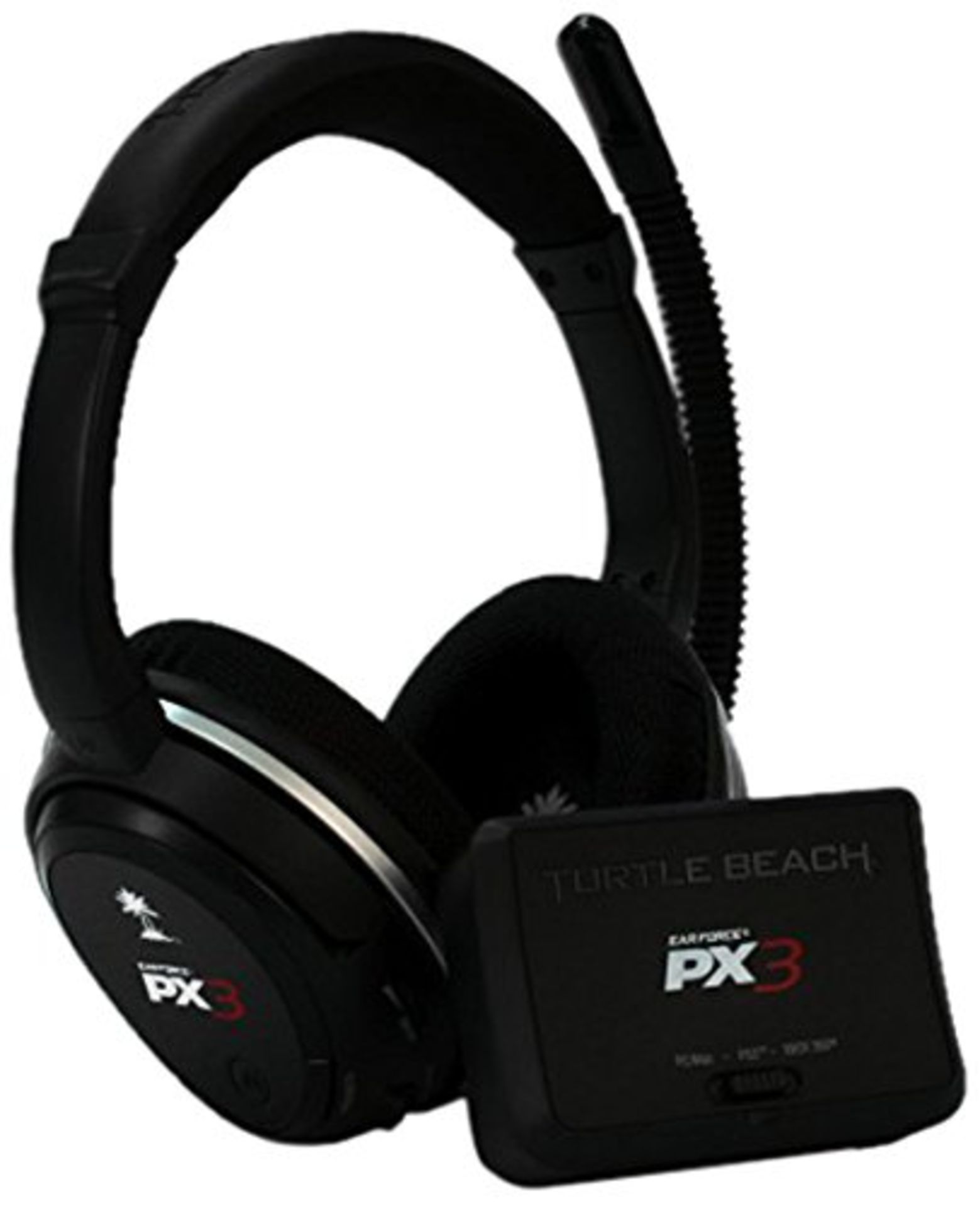V Grade A Turtle Beach PX3 Programmable Wireless Gaming Headset For PS3 Xbox 360 and PC